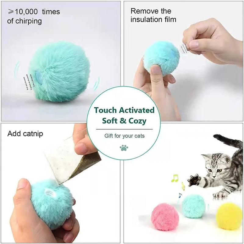 SmartBall CatPlay™ – Intelligente Katzen-Spielkugel