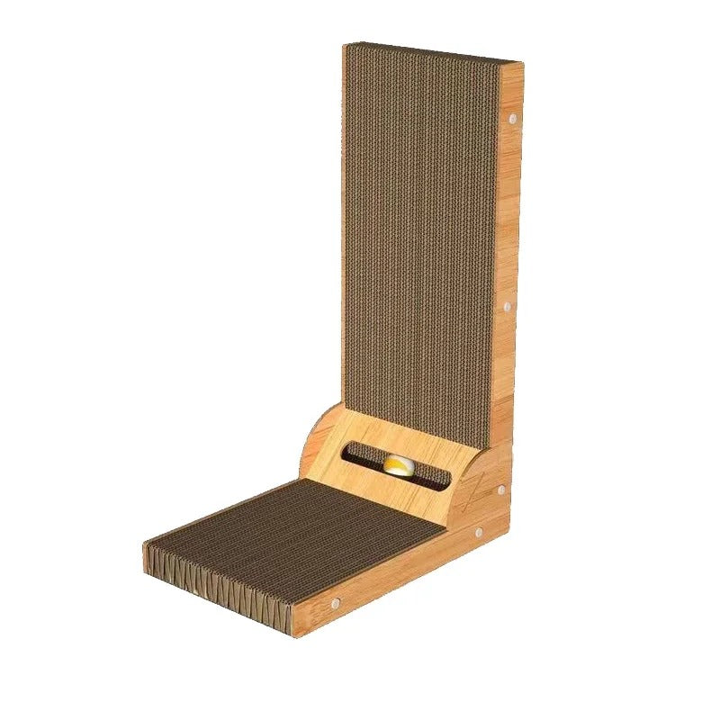 L-Claw Defender™ – L-förmiges Holz-Kratzbrett