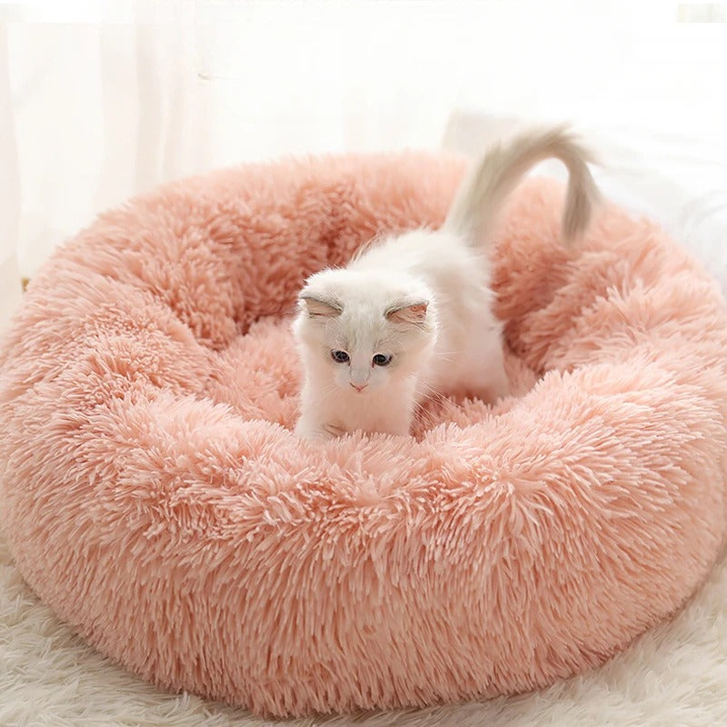 CozyNest™ Haustierbett – Flauschiges Winterbett für Katzen und Hunde