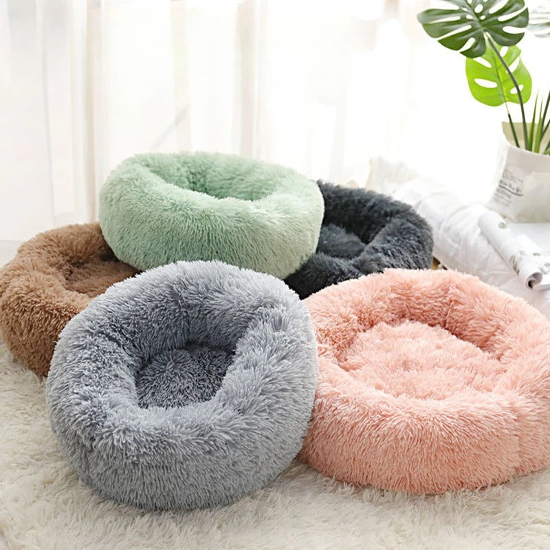 CozyNest™ Haustierbett – Flauschiges Winterbett für Katzen und Hunde