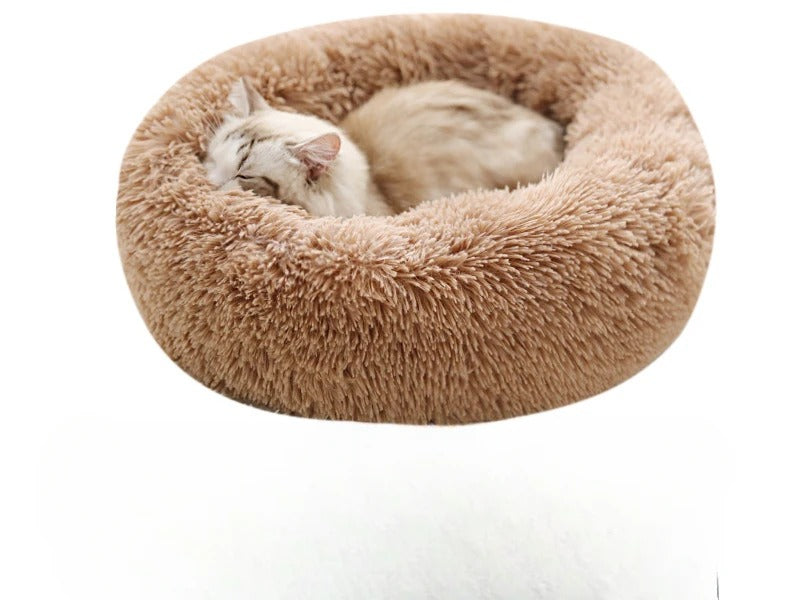 CozyNest™ Haustierbett – Flauschiges Winterbett für Katzen und Hunde