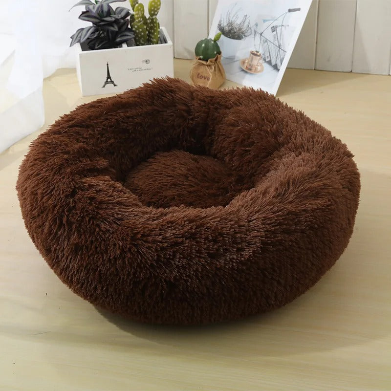 CozyNest™ Haustierbett – Flauschiges Winterbett für Katzen und Hunde